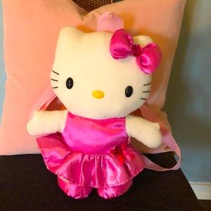 Sanrio Hello Kitty Die Cut Pink Bagpack